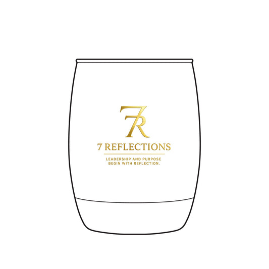 Engraved 6oz Whiskey Glass – 7 Reflections Logo Crystal Tumbler